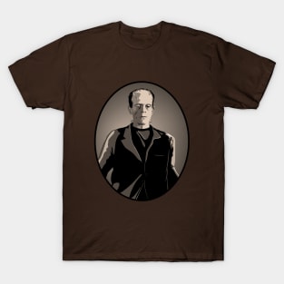 Frankenstein's Monster Portrait (Sepia) T-Shirt